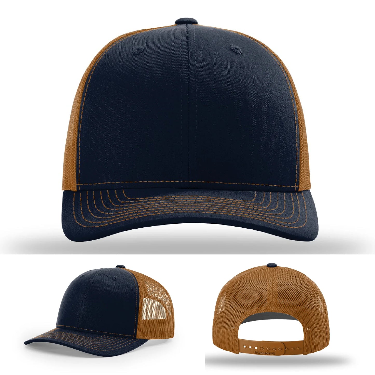 Custom Leather Patch Hat
