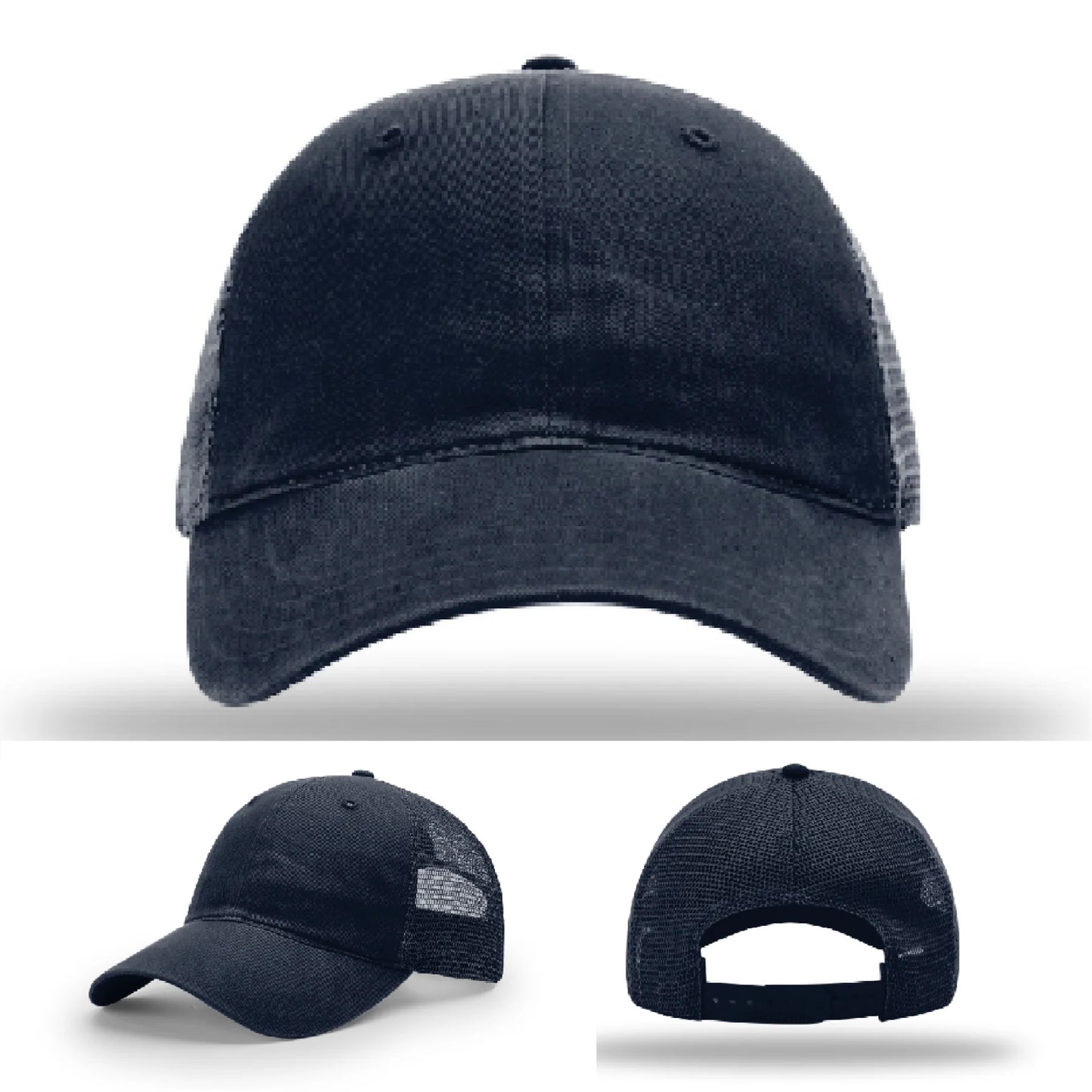 Custom Leather Patch Hat