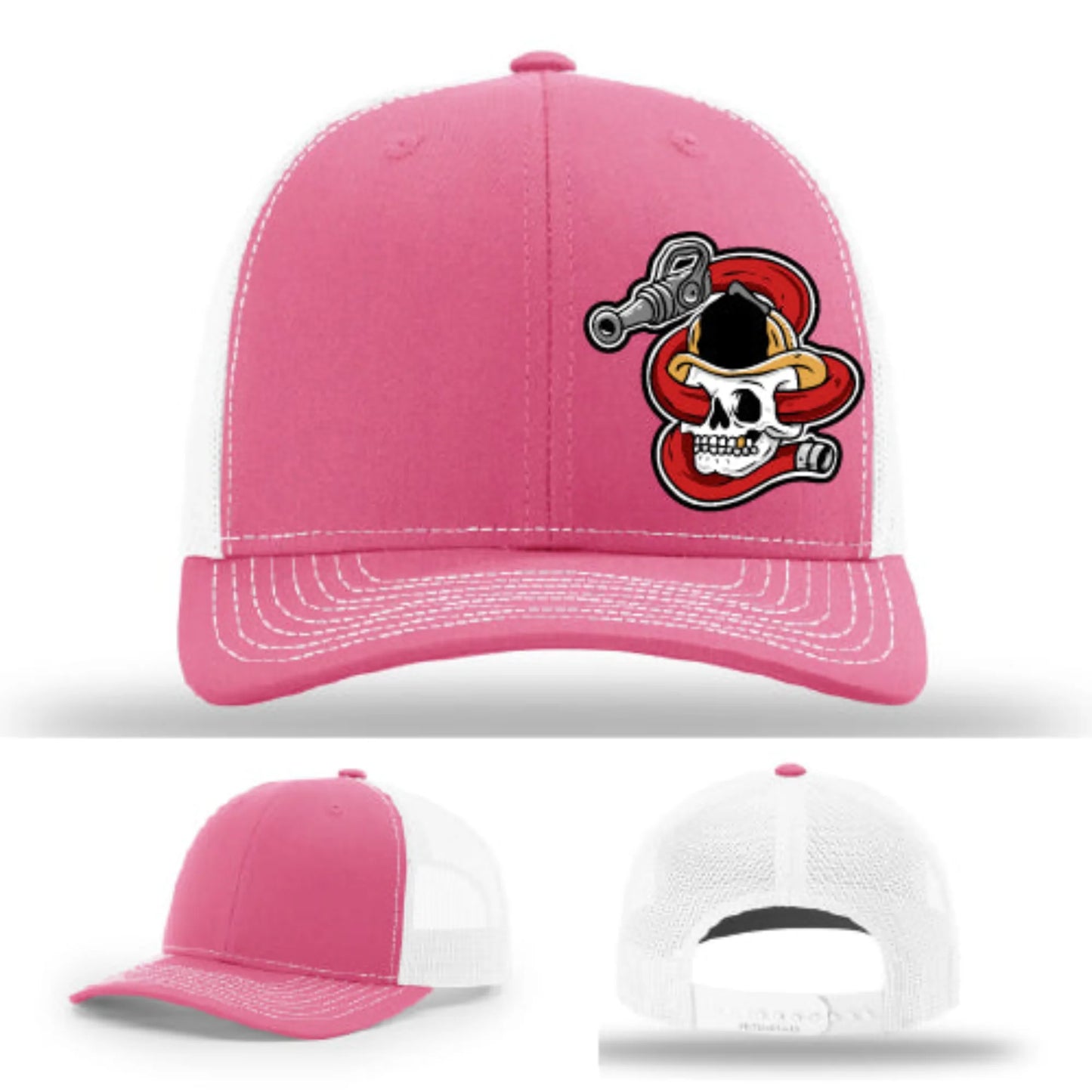 Get Hosed Hat | Firefighter Leather Patch Design