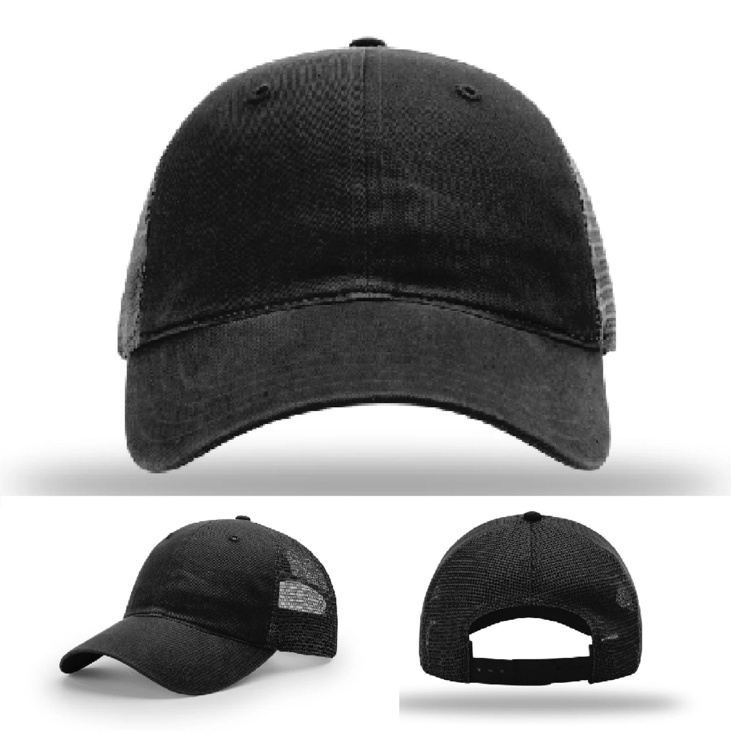 Custom Leather Patch Hat