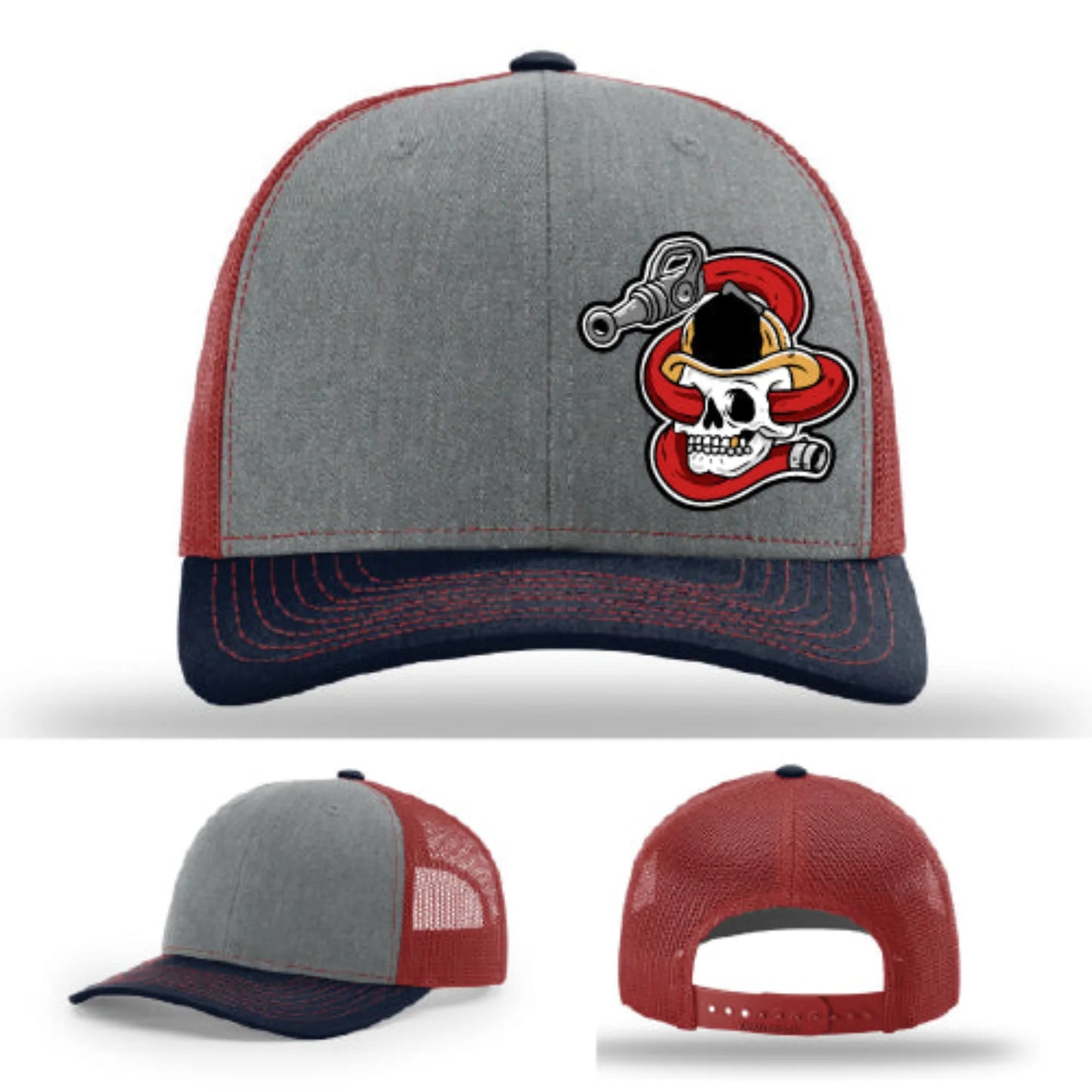 Get Hosed Hat | Firefighter Leather Patch Design