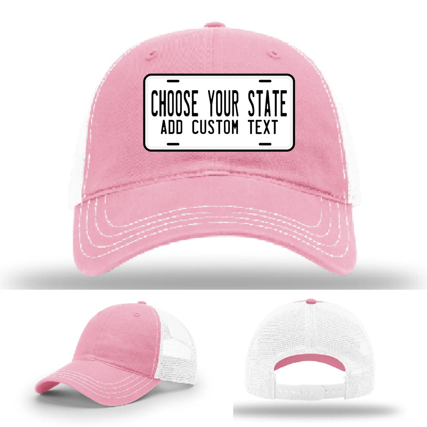 Custom License Plate Hat