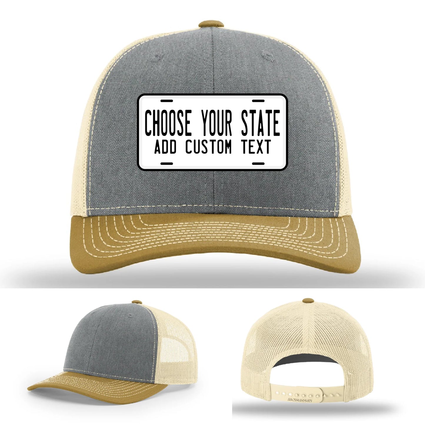 Custom License Plate Hat