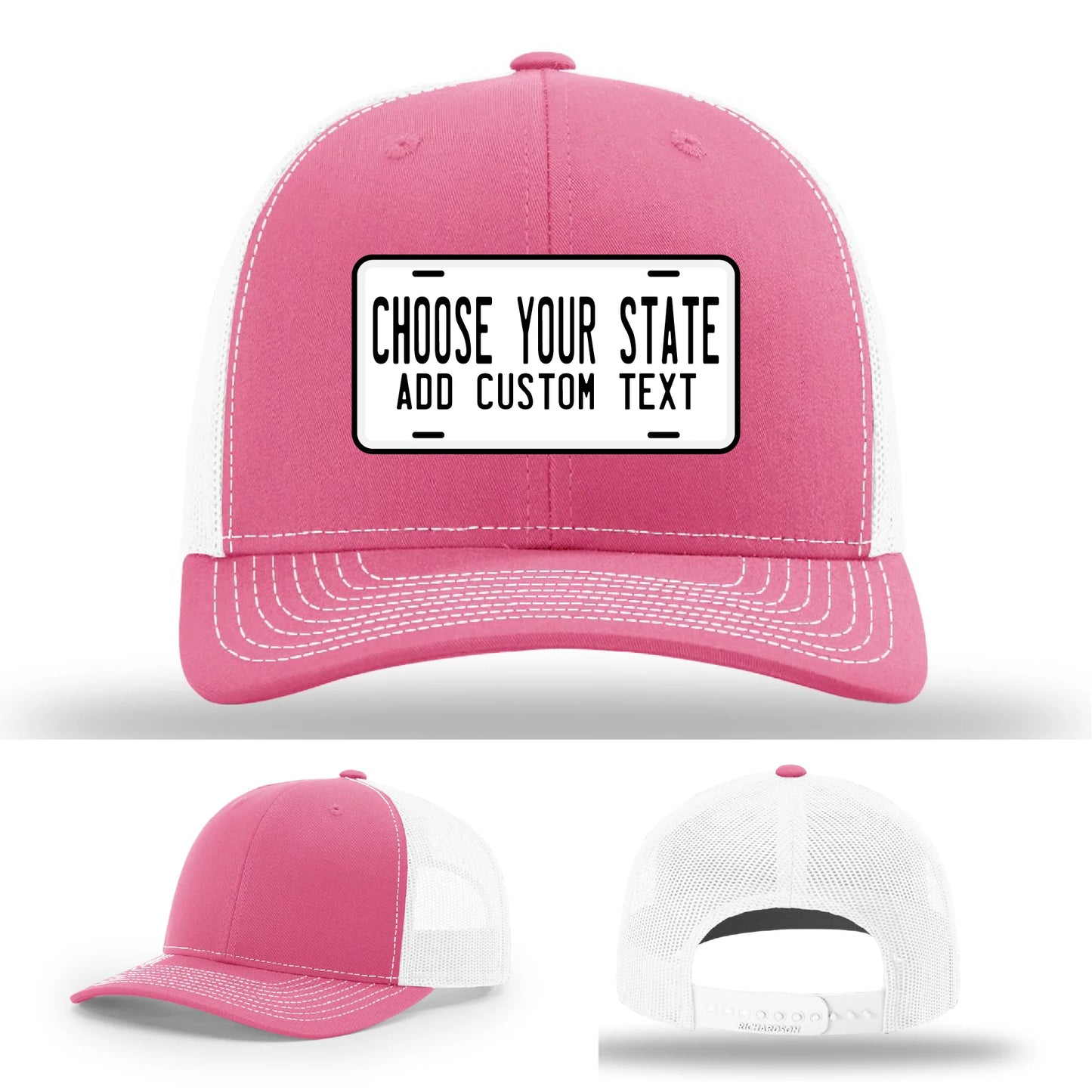 Custom License Plate Hat