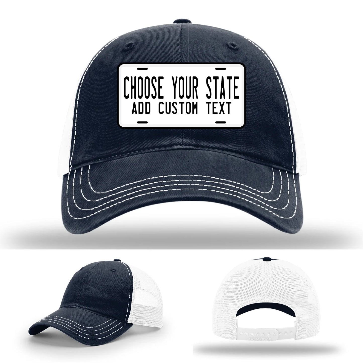 Custom License Plate Hat