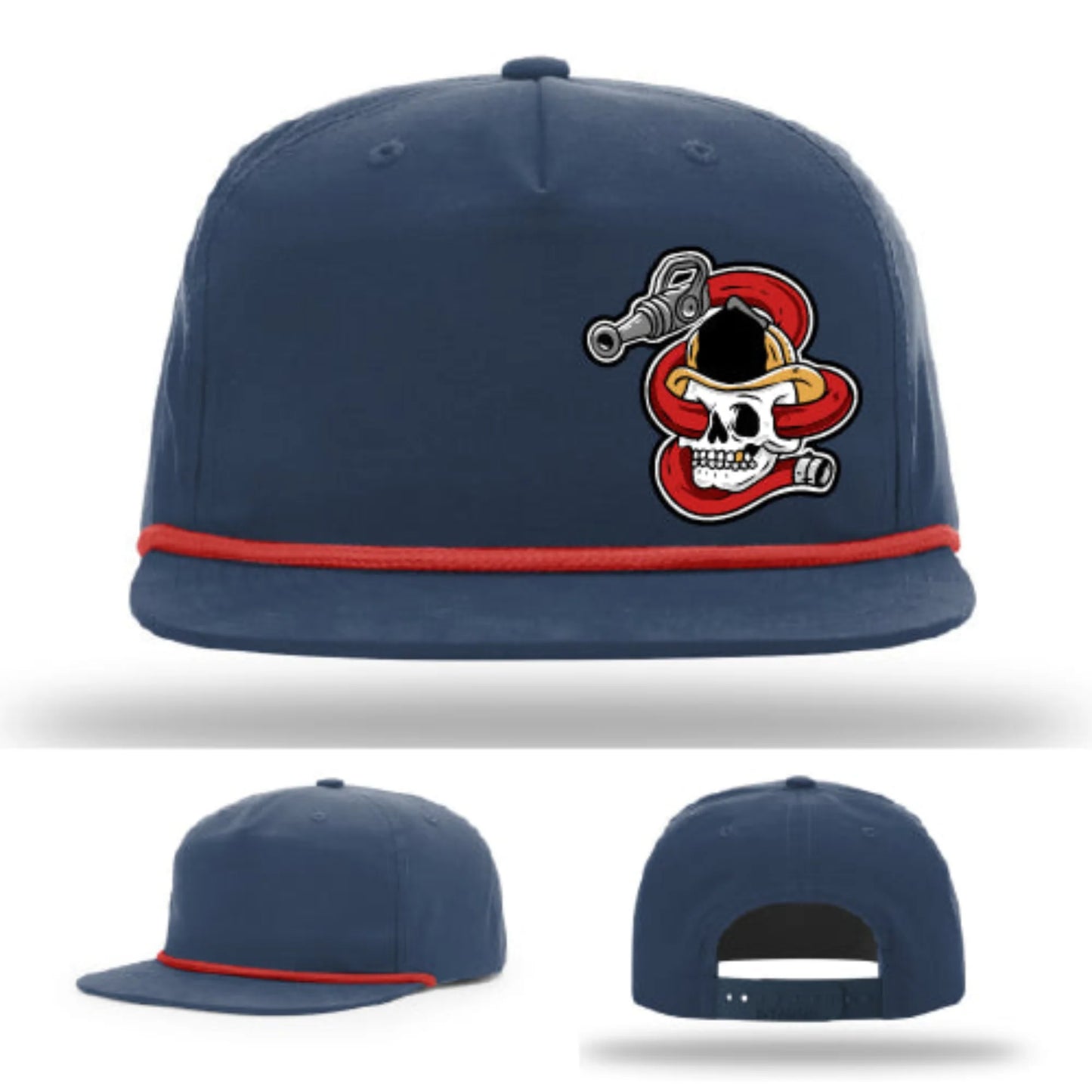 Get Hosed Hat | Firefighter Leather Patch Design