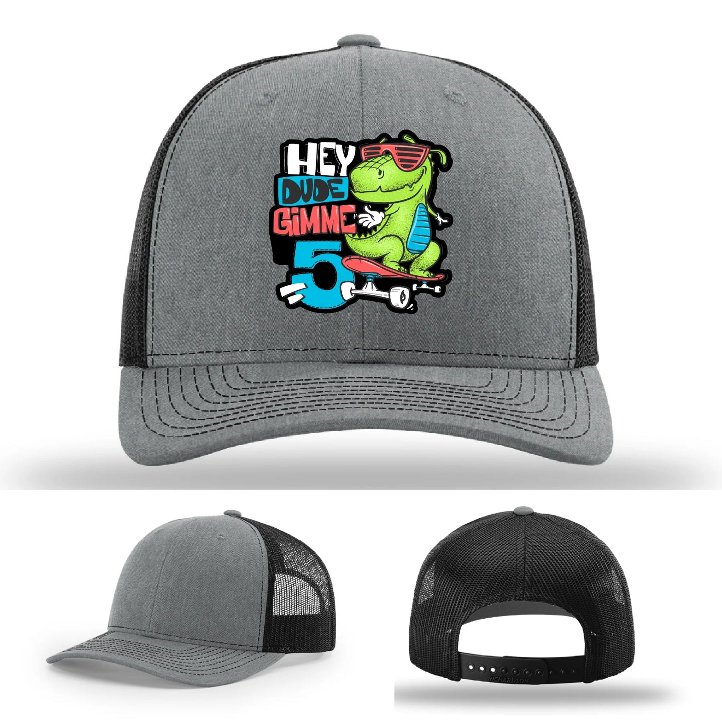 Gimme 5 Leather Patch Hat