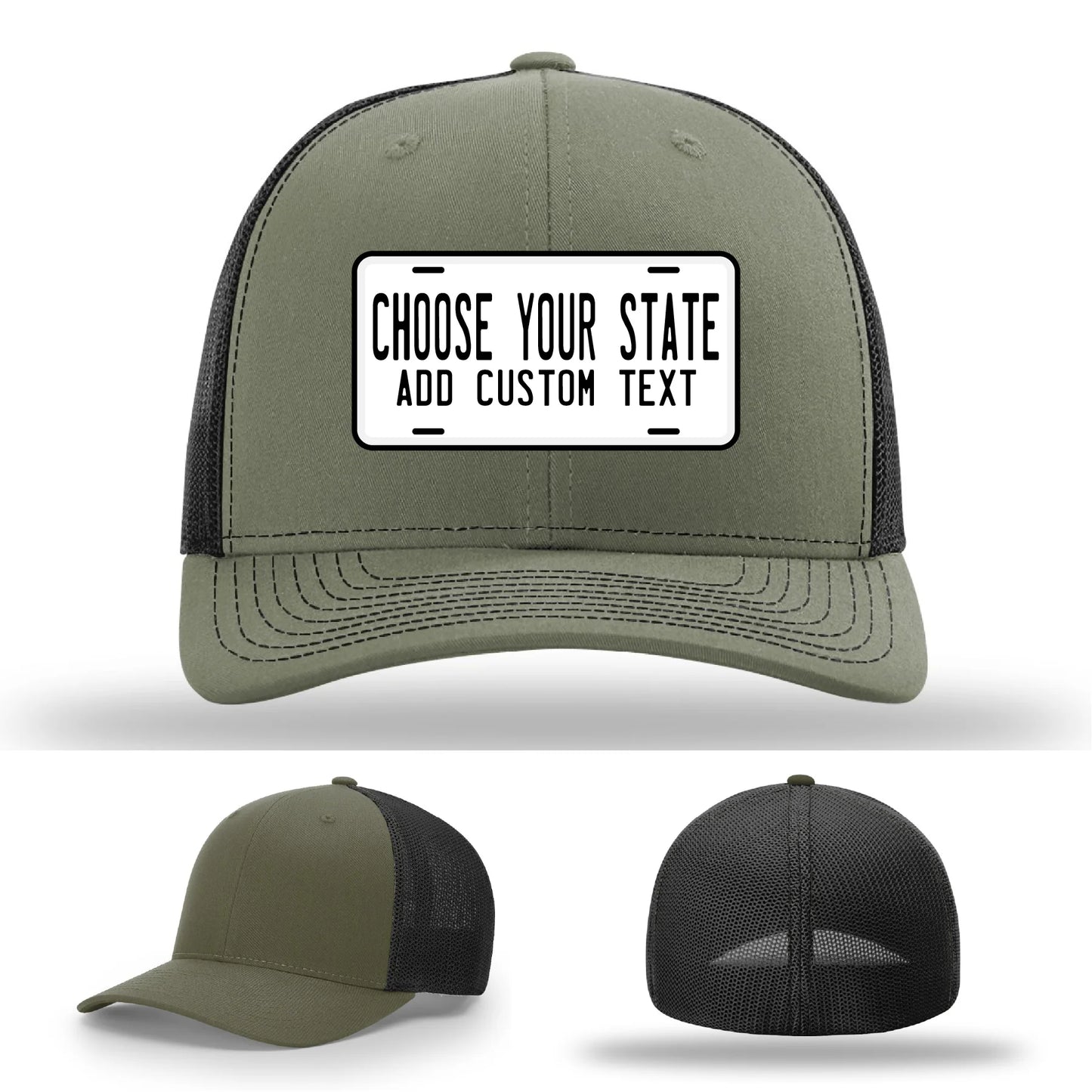 Custom License Plate Hat