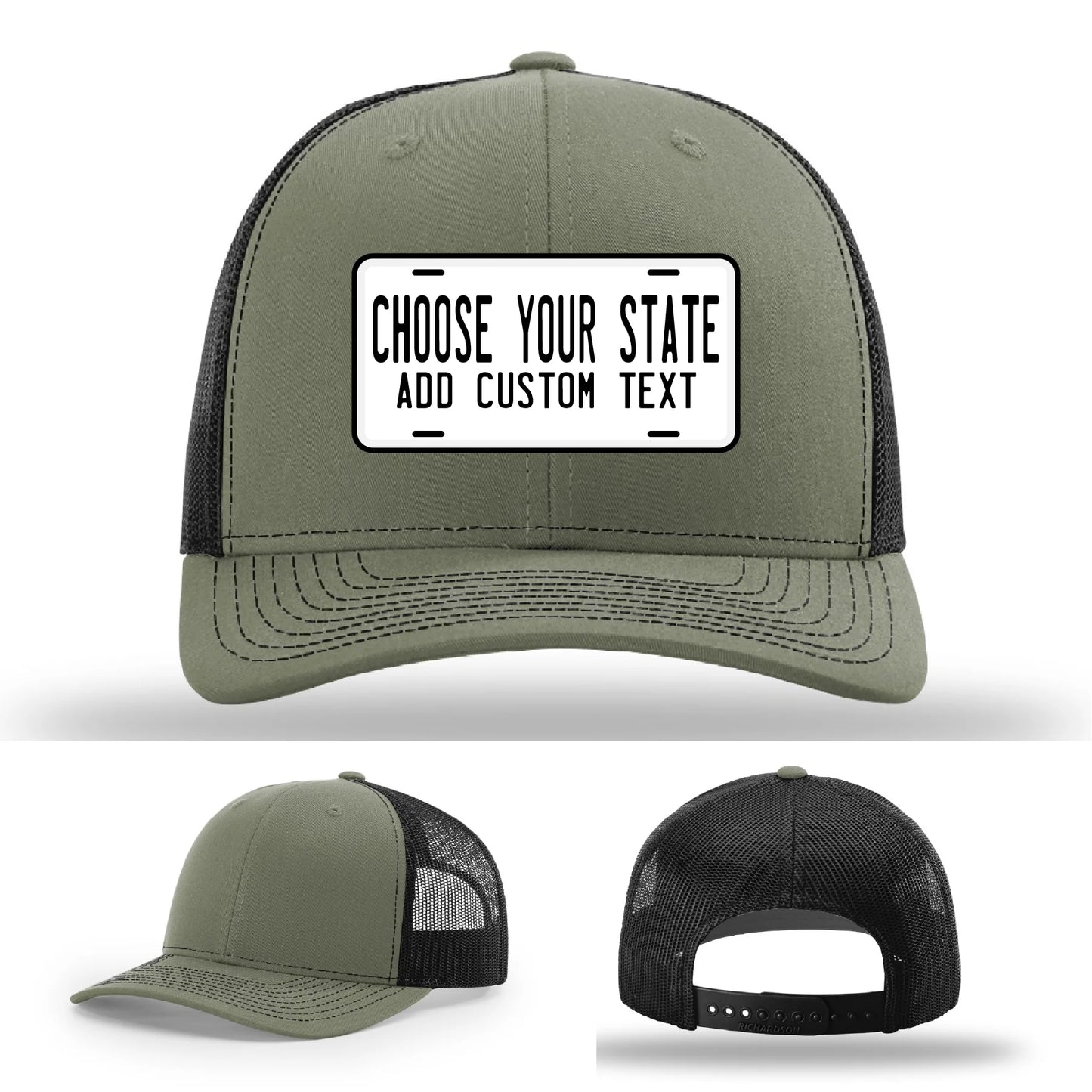 Custom License Plate Hat