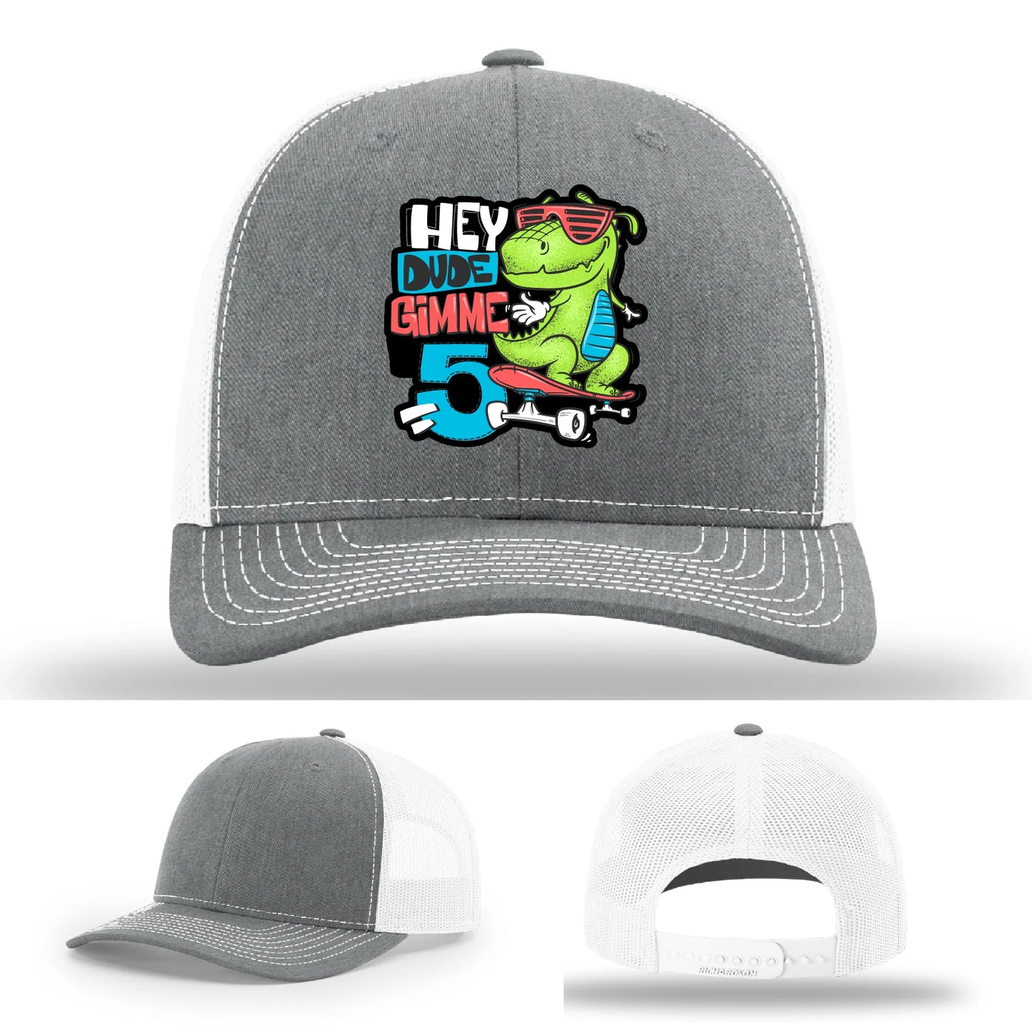 Gimme 5 Leather Patch Hat