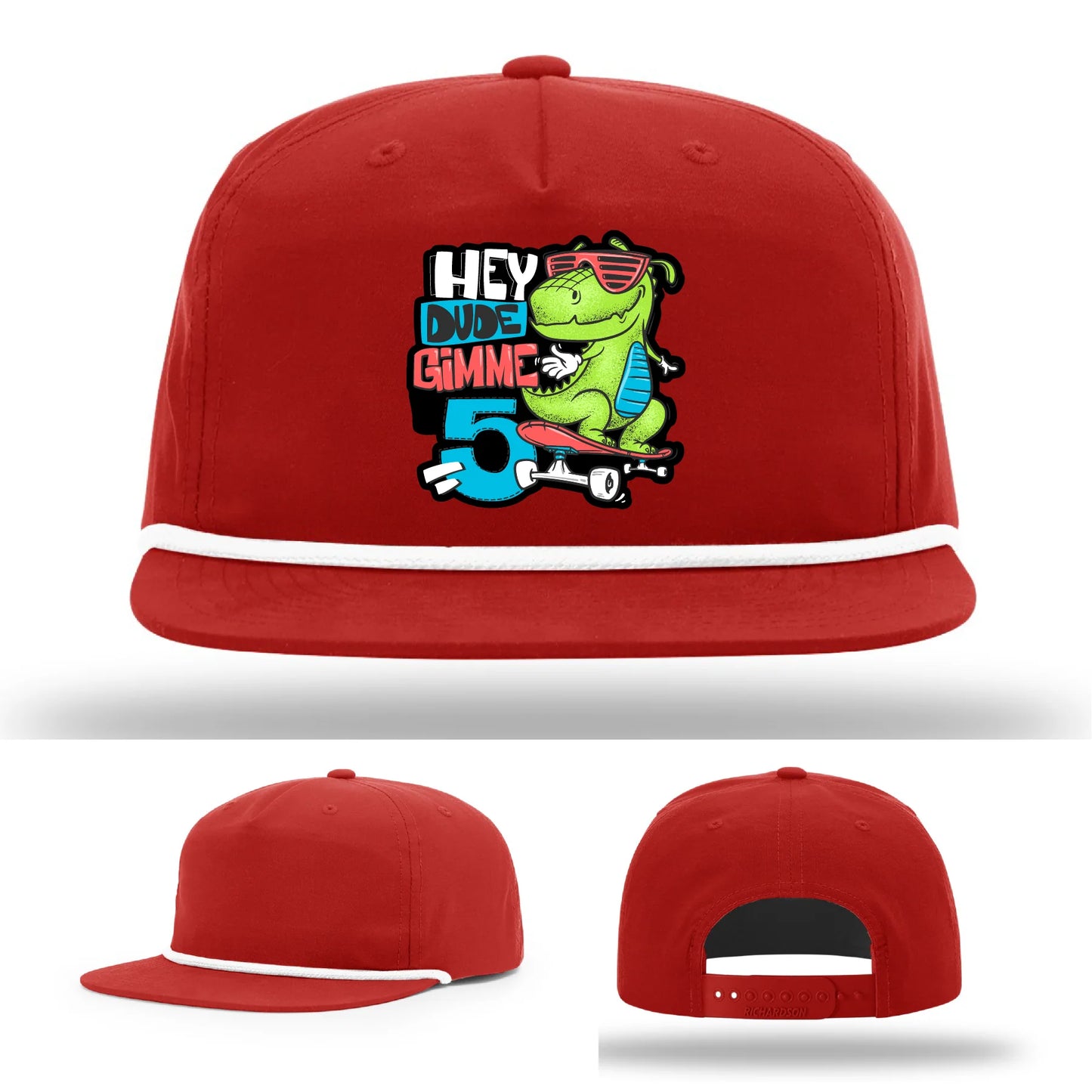 Gimme 5 Leather Patch Hat