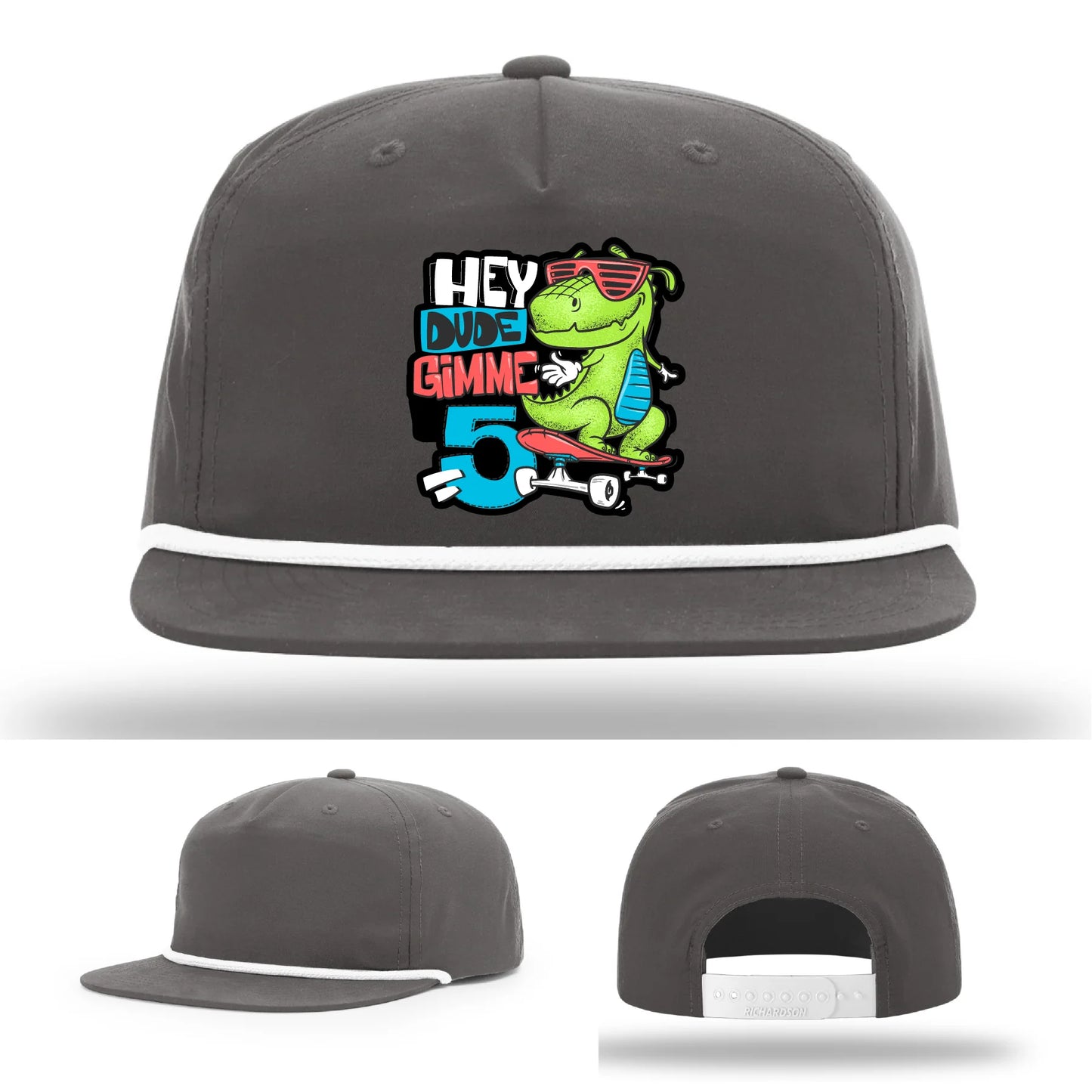 Gimme 5 Leather Patch Hat