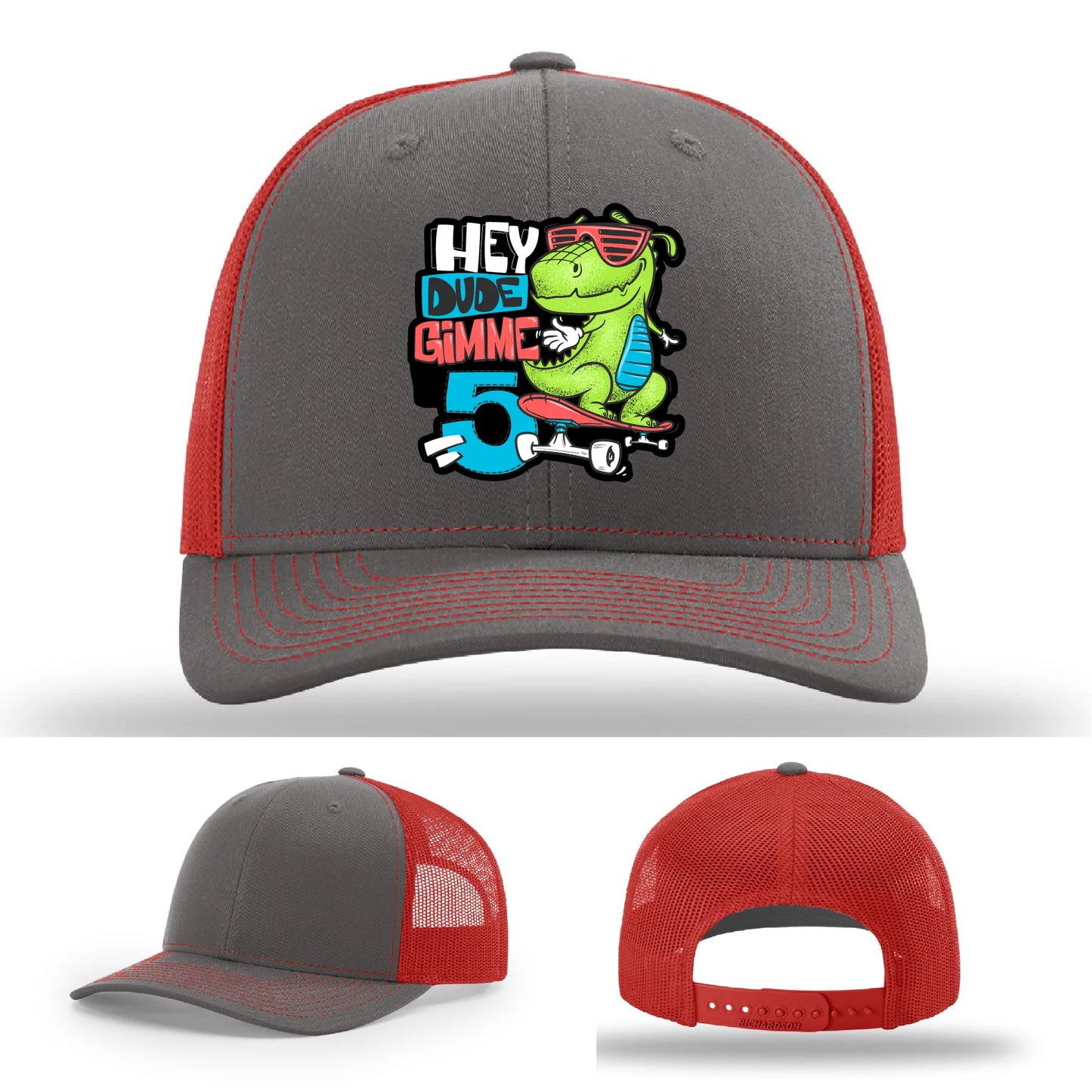 Gimme 5 Leather Patch Hat