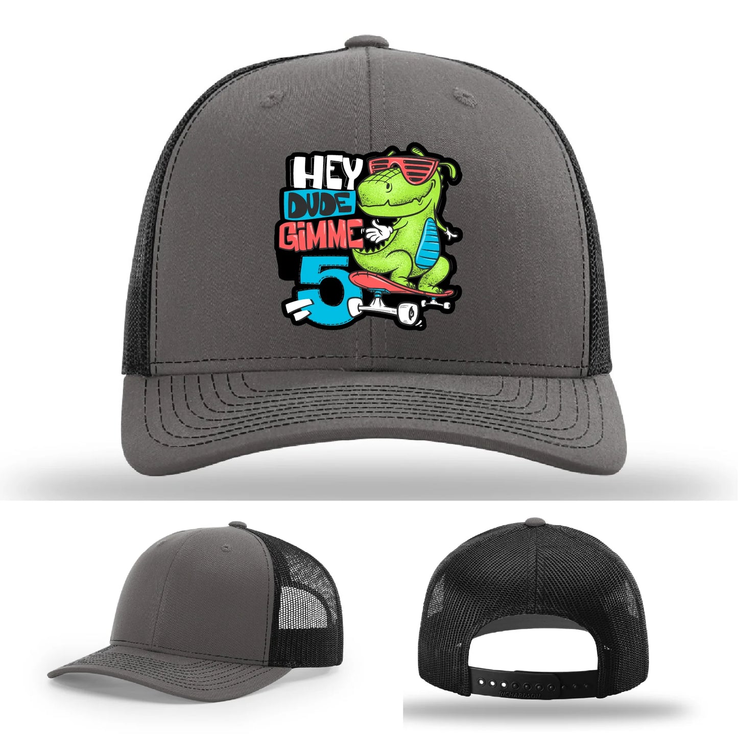 Gimme 5 Leather Patch Hat