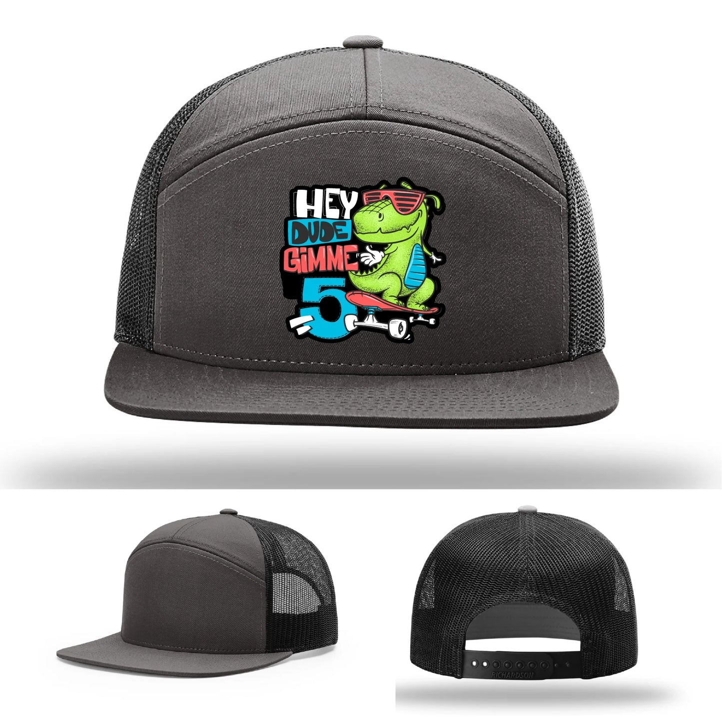 Gimme 5 Leather Patch Hat