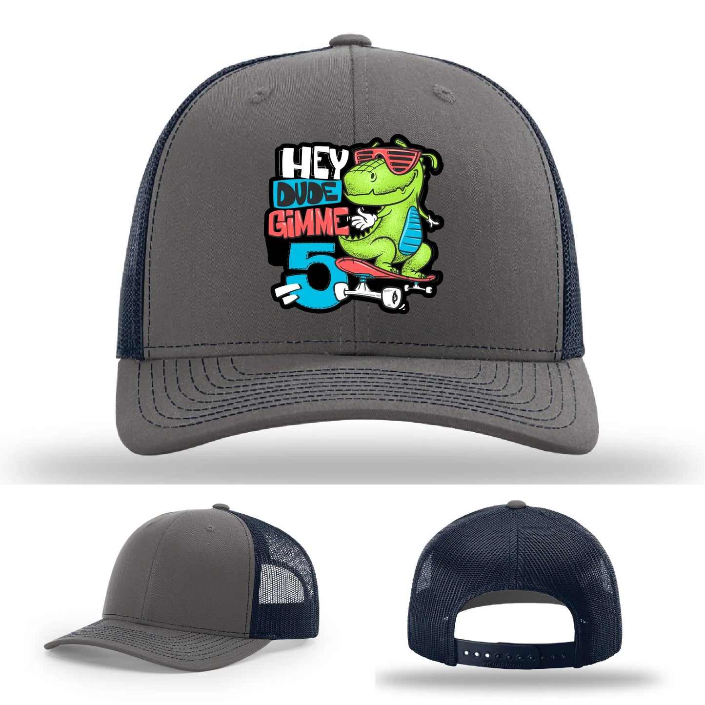 Gimme 5 Leather Patch Hat