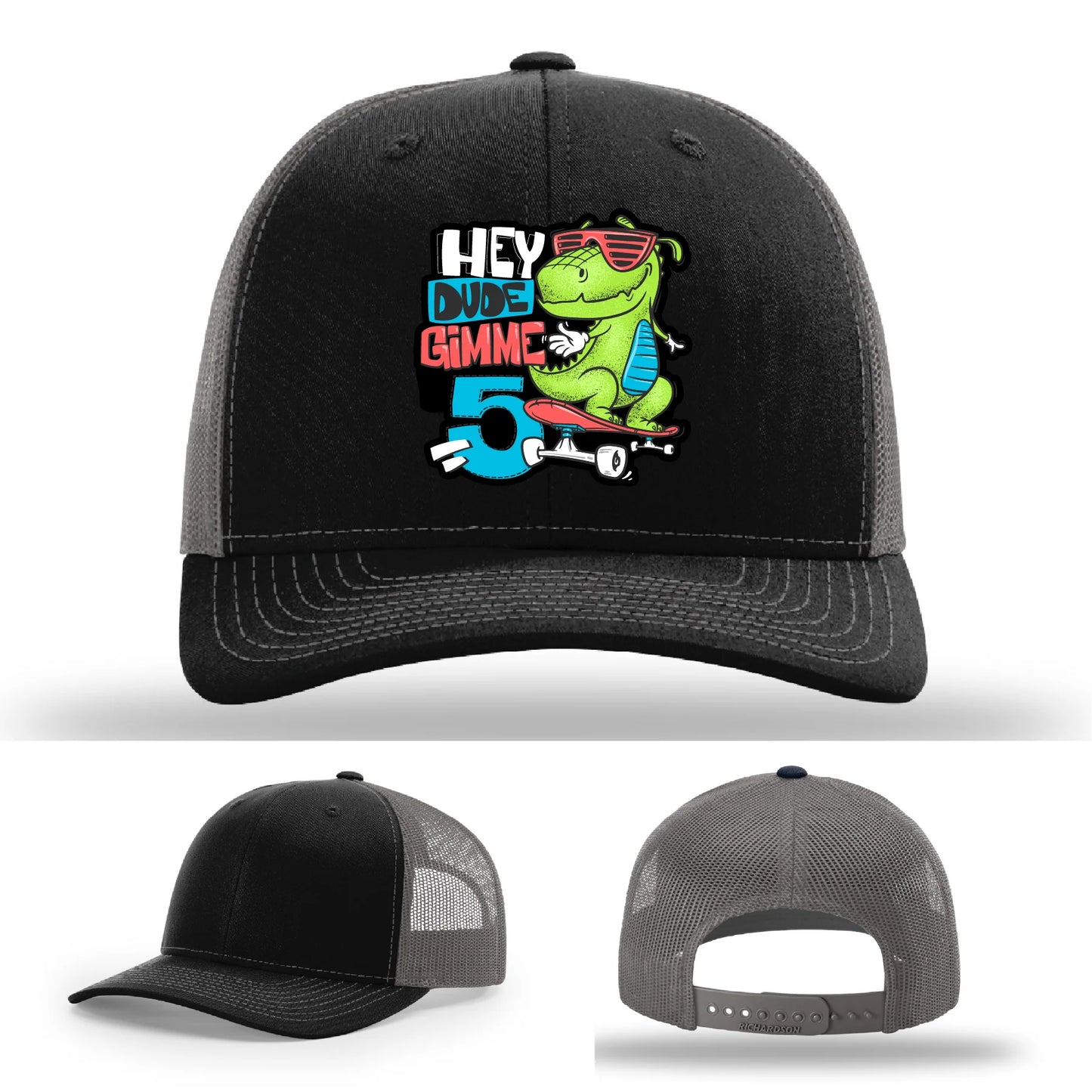 Gimme 5 Leather Patch Hat