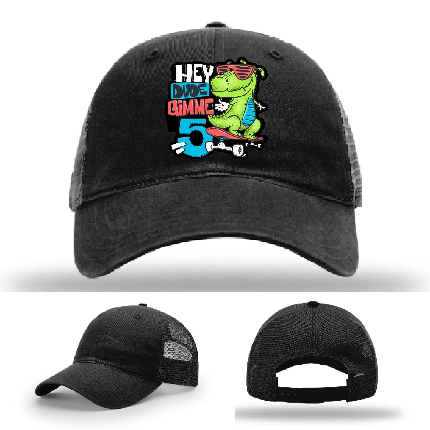Gimme 5 Leather Patch Hat