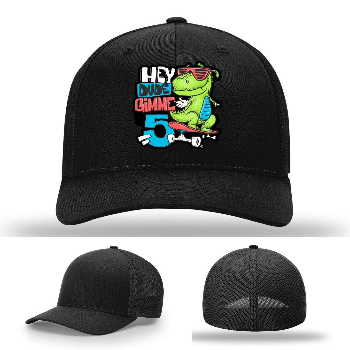 Gimme 5 Leather Patch Hat