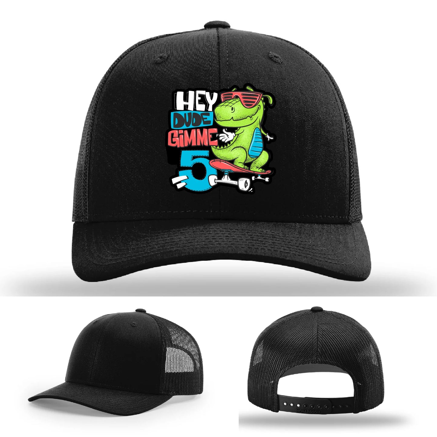 Gimme 5 Leather Patch Hat