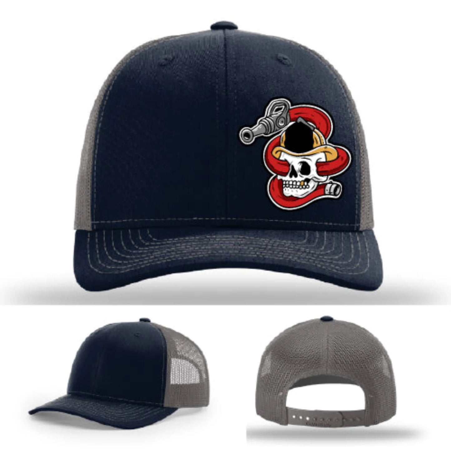 Get Hosed Hat | Firefighter Leather Patch Design