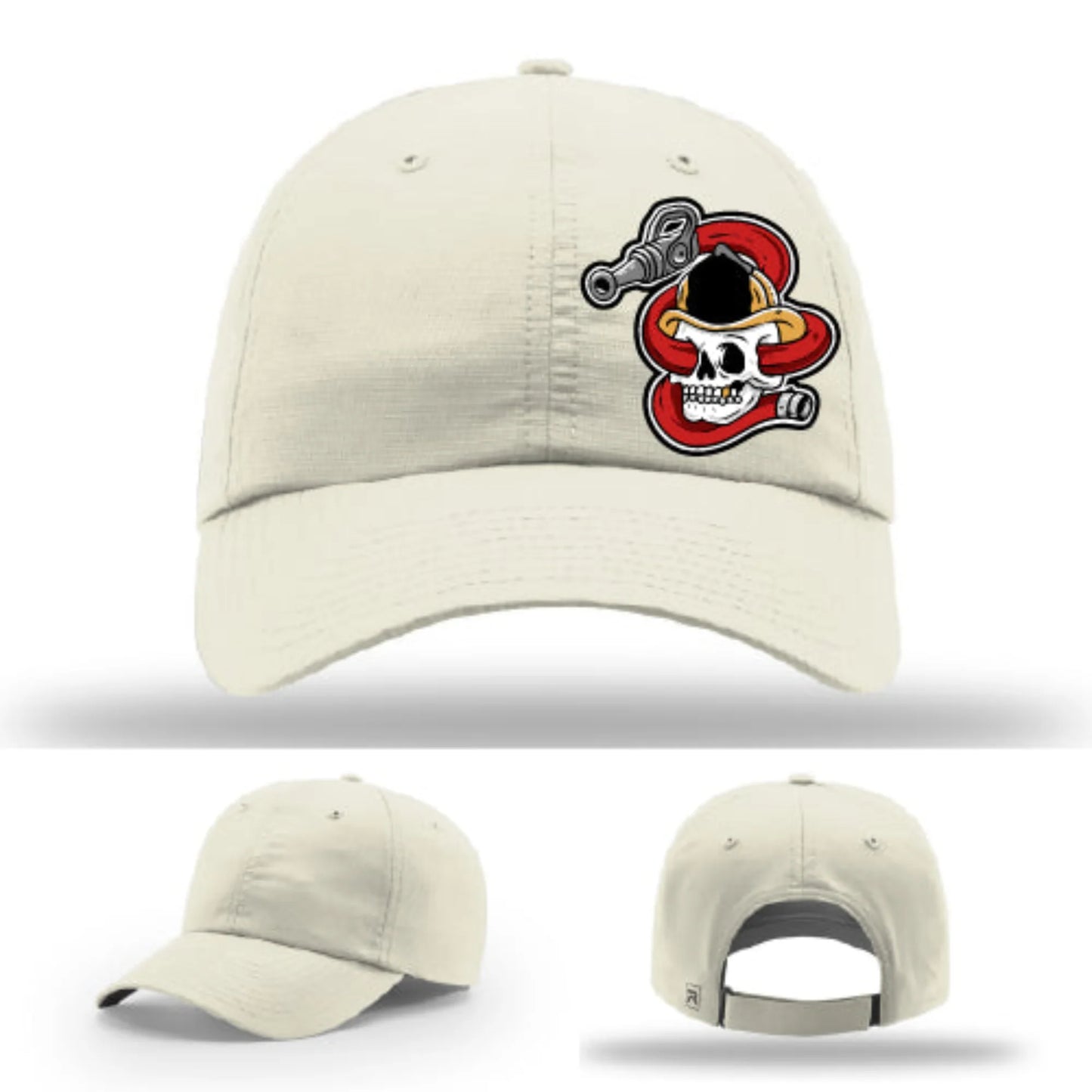Get Hosed Hat | Firefighter Leather Patch Design
