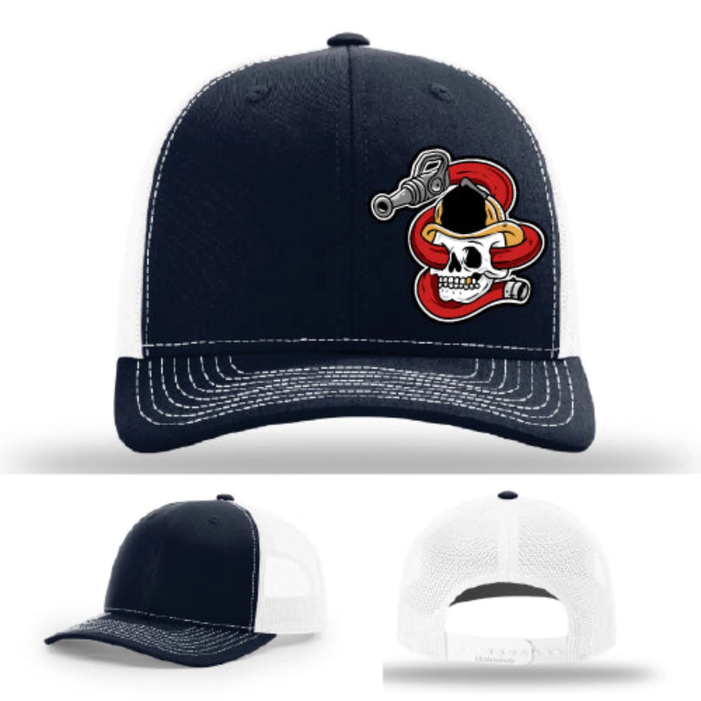 Get Hosed Hat | Firefighter Leather Patch Design