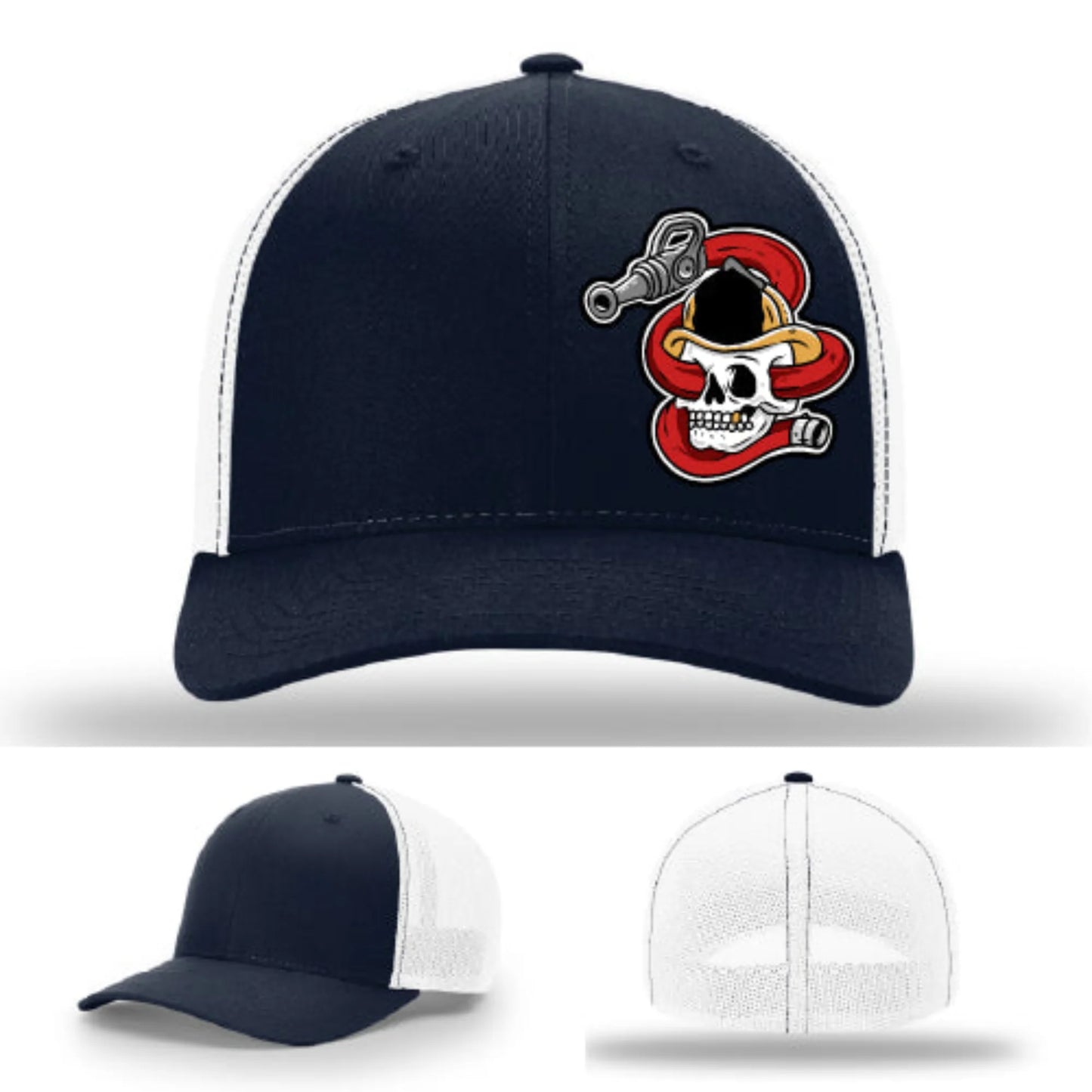 Get Hosed Hat | Firefighter Leather Patch Design