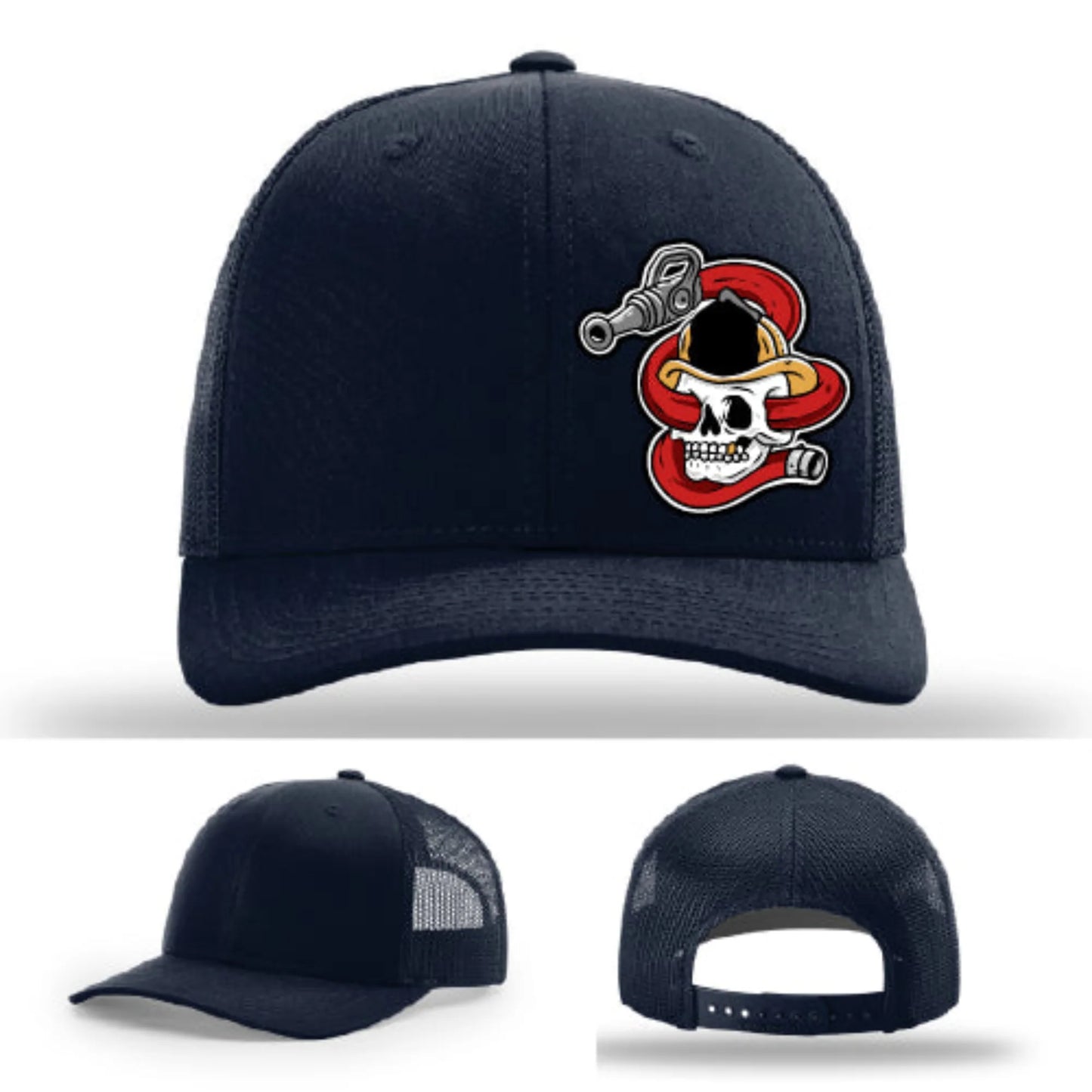 Get Hosed Hat | Firefighter Leather Patch Design