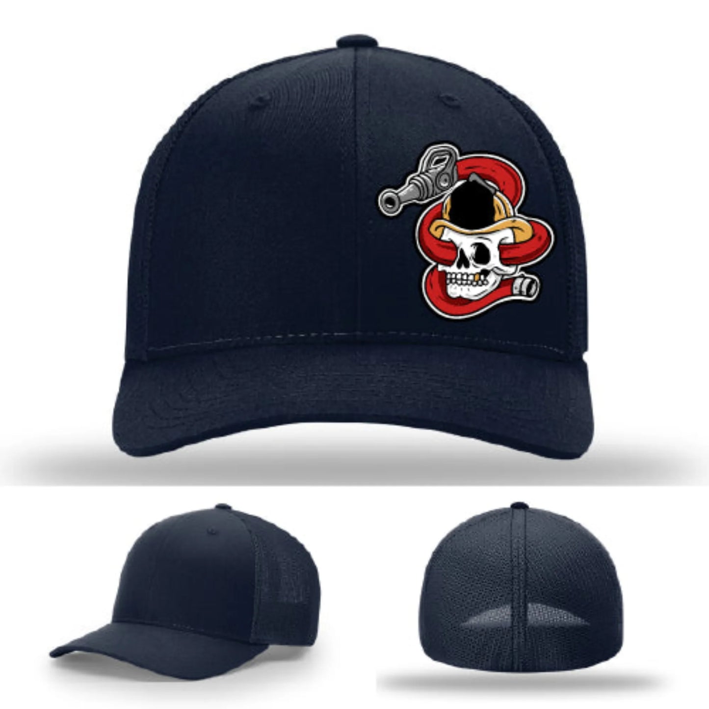 Get Hosed Hat | Firefighter Leather Patch Design