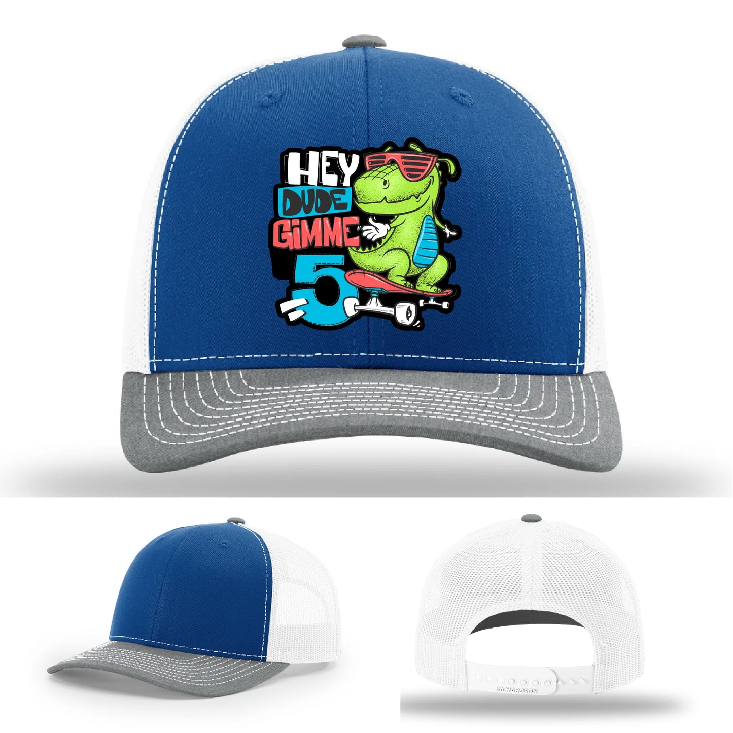 Gimme 5 Leather Patch Hat