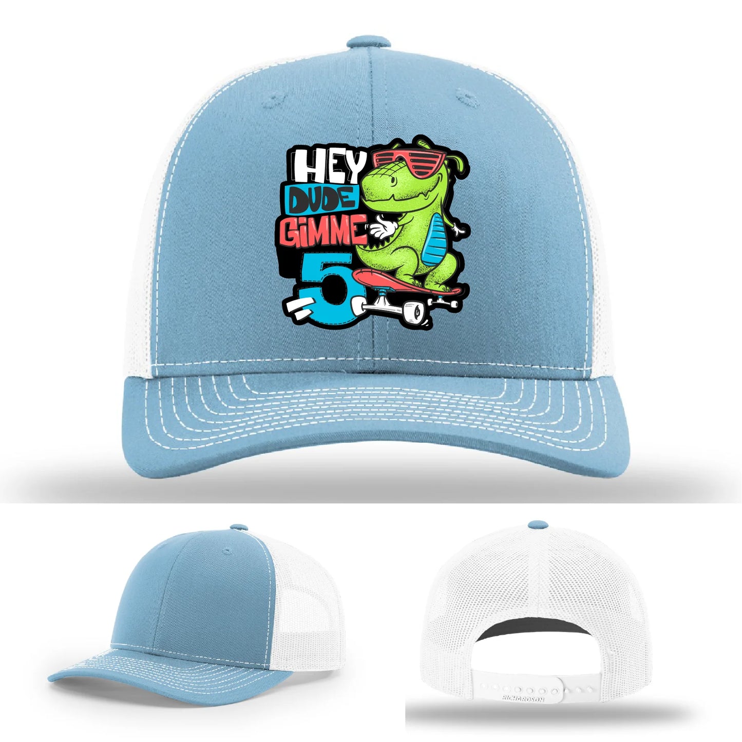 Gimme 5 Leather Patch Hat