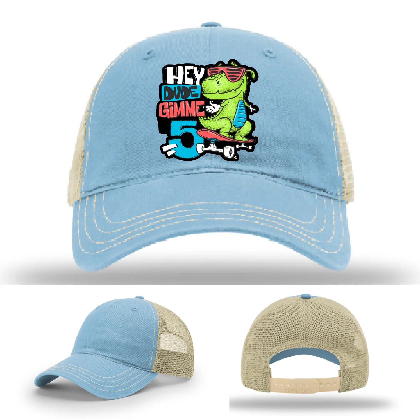 Gimme 5 Leather Patch Hat