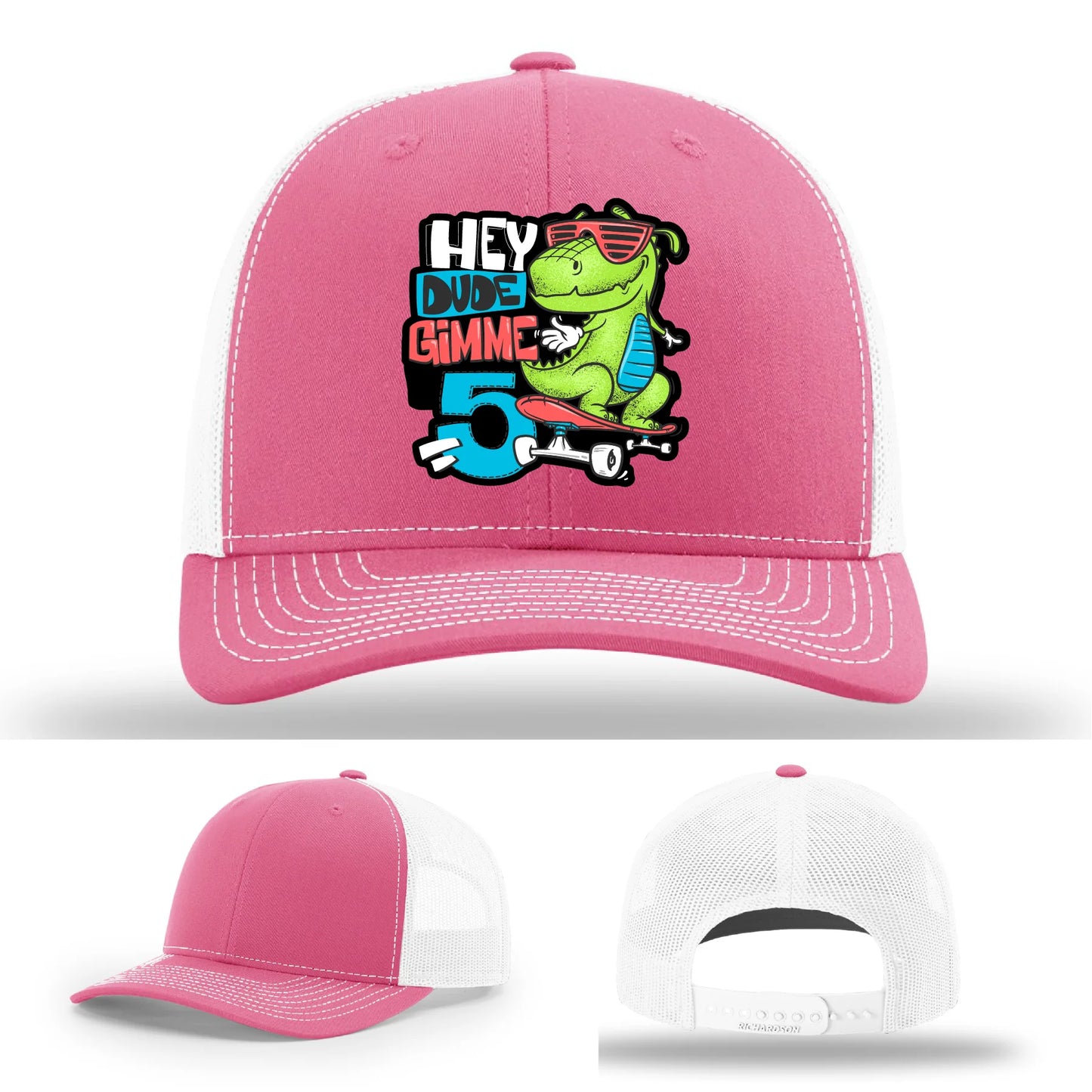 Gimme 5 Leather Patch Hat