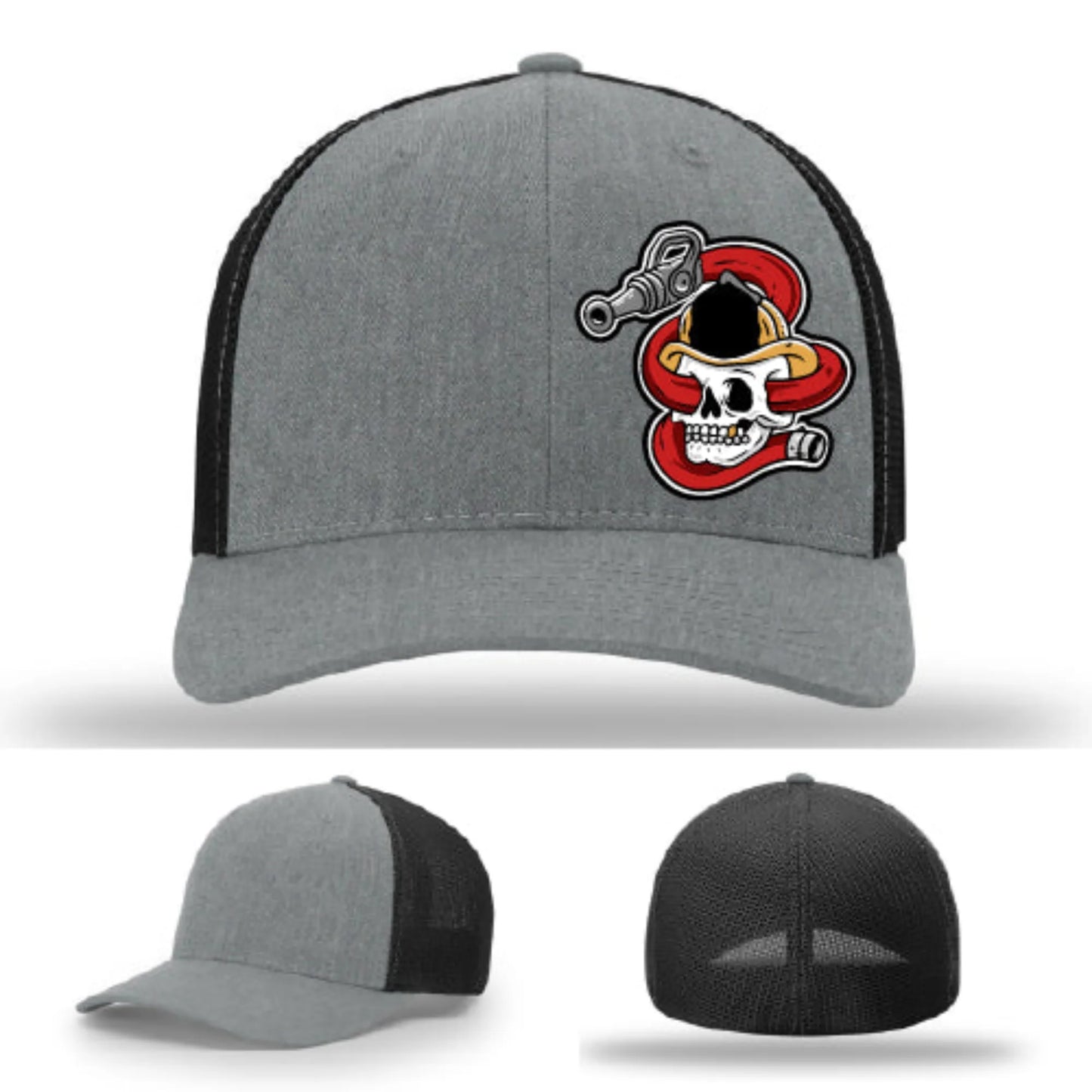 Get Hosed Hat | Firefighter Leather Patch Design