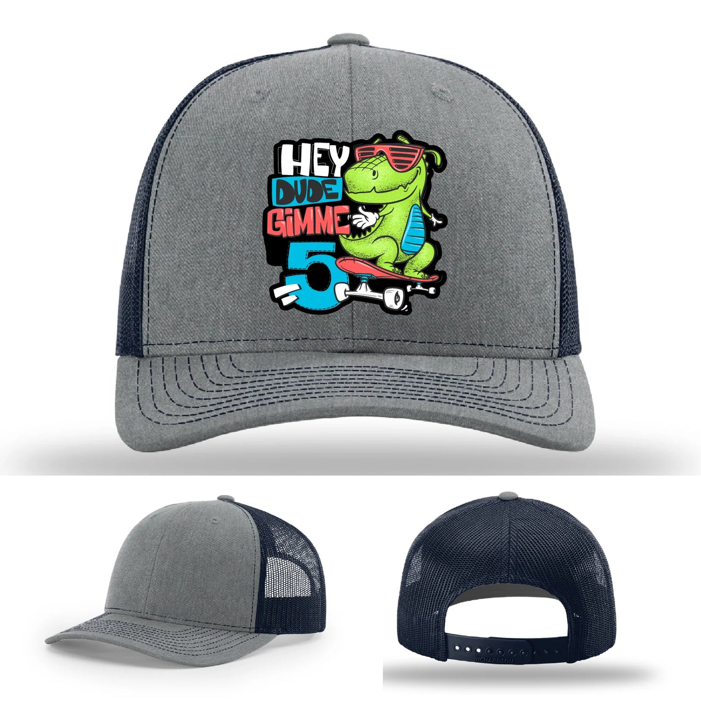 Gimme 5 Leather Patch Hat