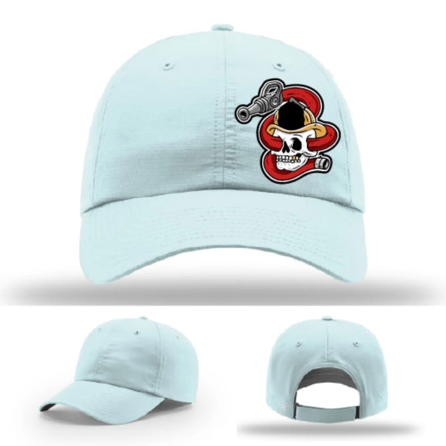 Get Hosed Hat | Firefighter Leather Patch Design