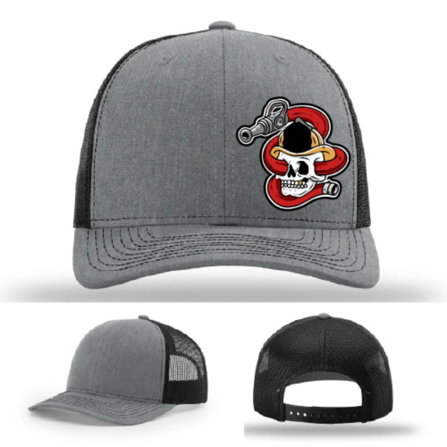 Get Hosed Hat | Firefighter Leather Patch Design