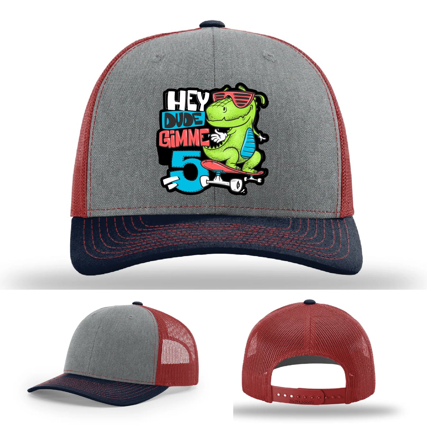 Gimme 5 Leather Patch Hat