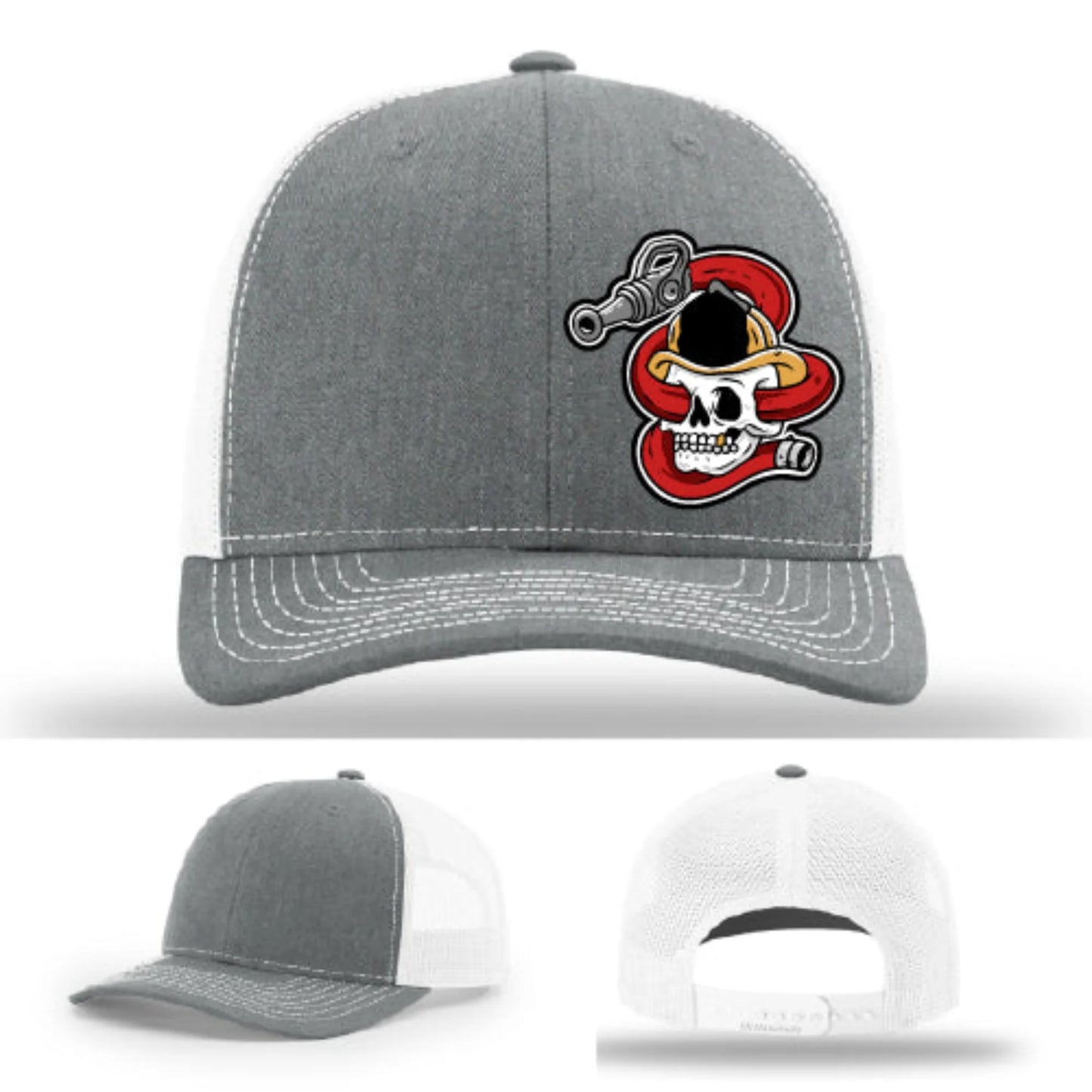 Get Hosed Hat | Firefighter Leather Patch Design