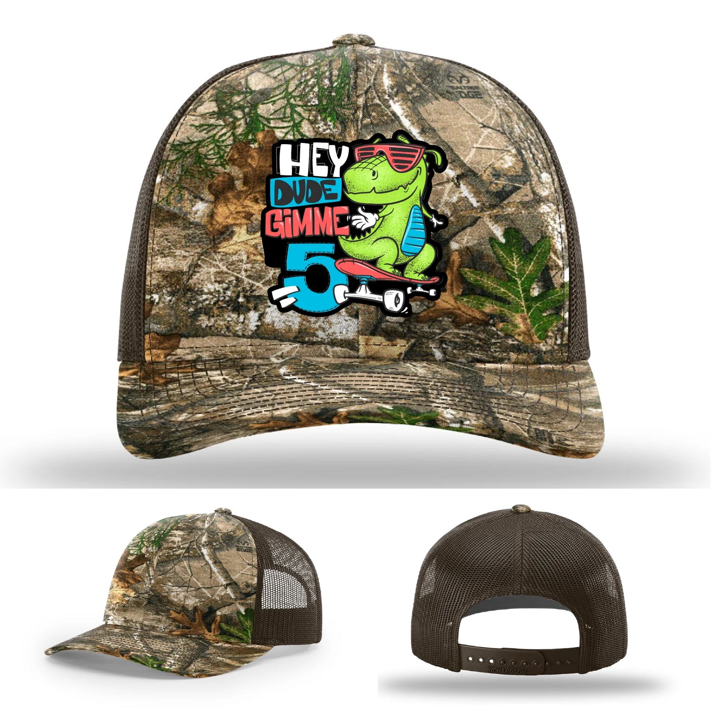 Gimme 5 Leather Patch Hat