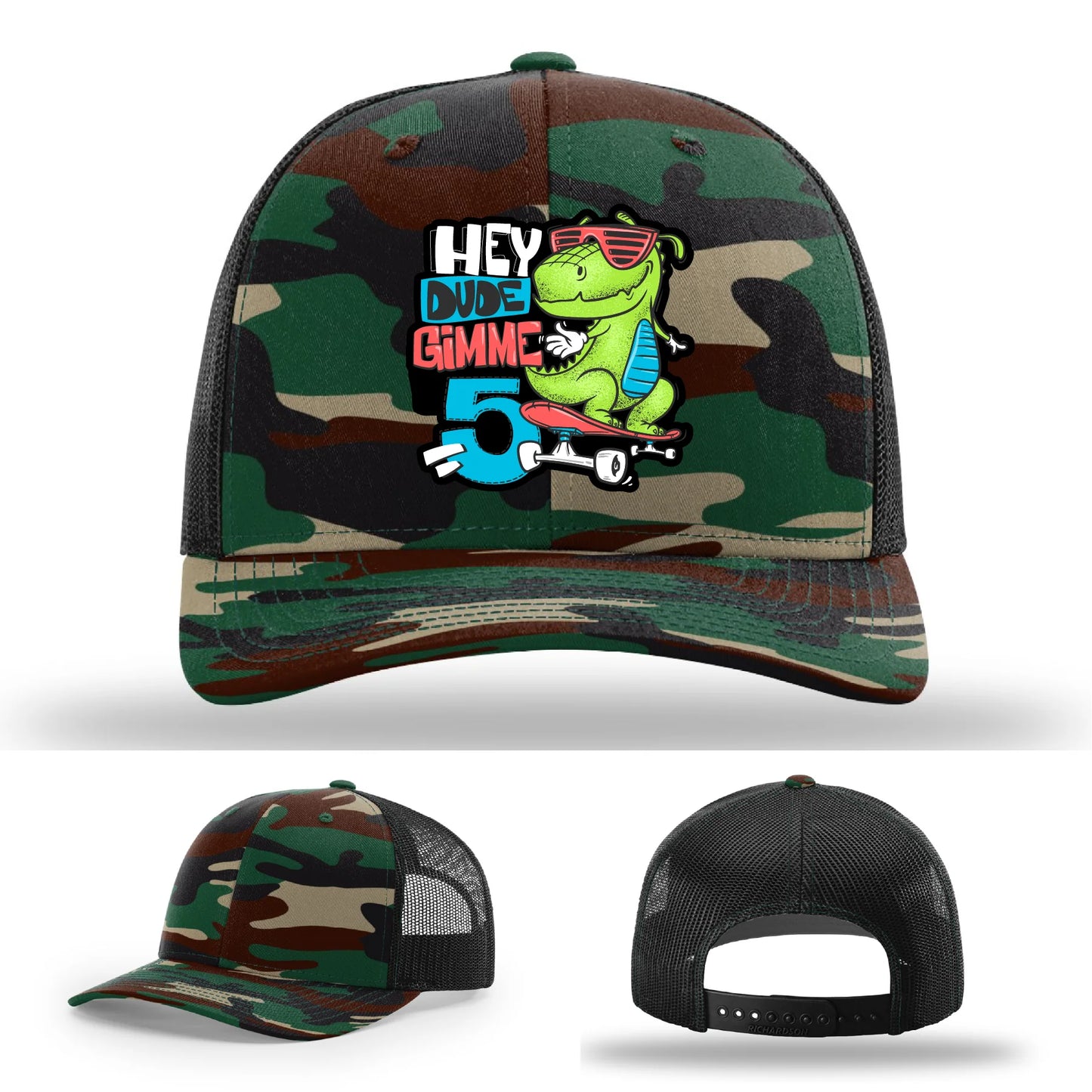 Gimme 5 Leather Patch Hat