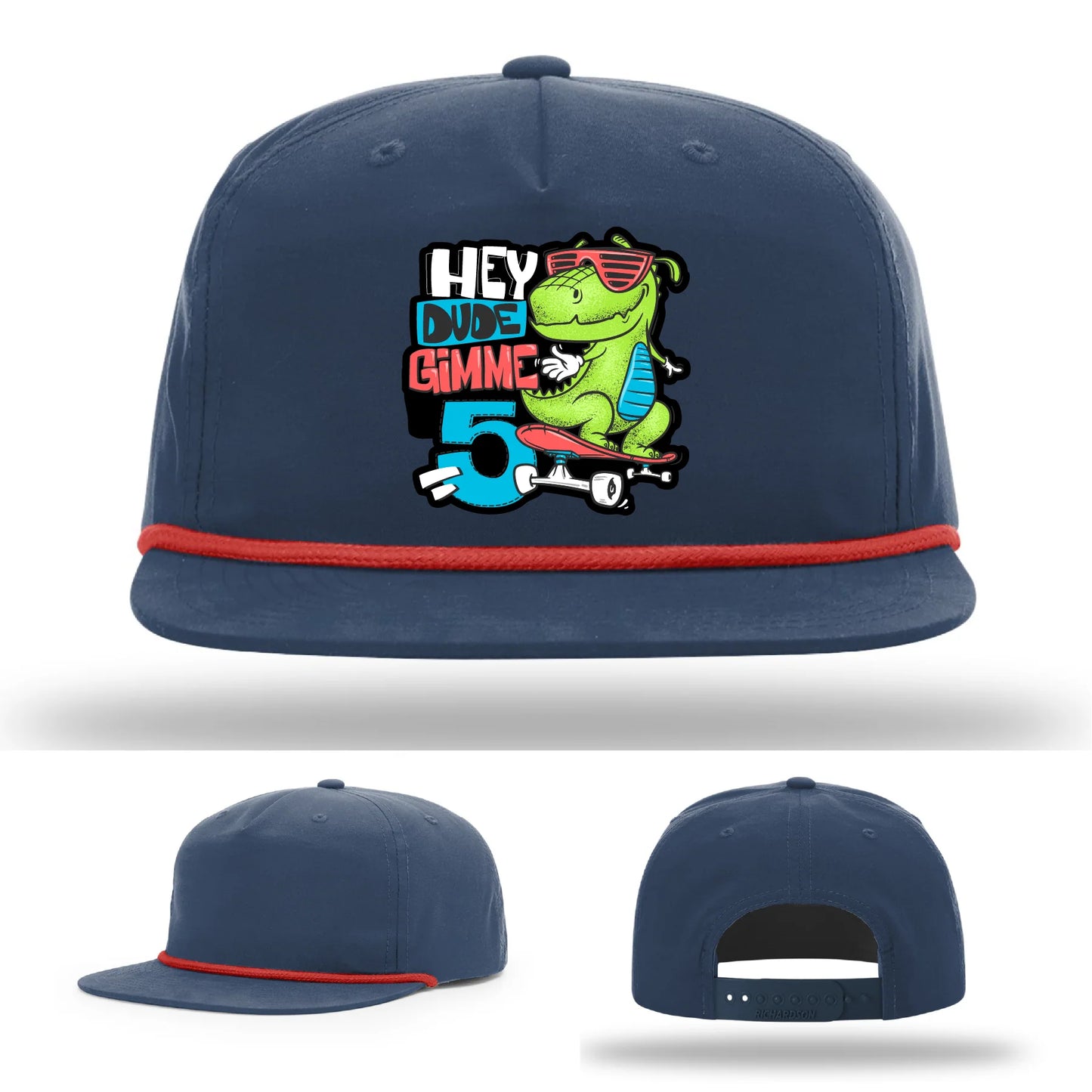 Gimme 5 Leather Patch Hat