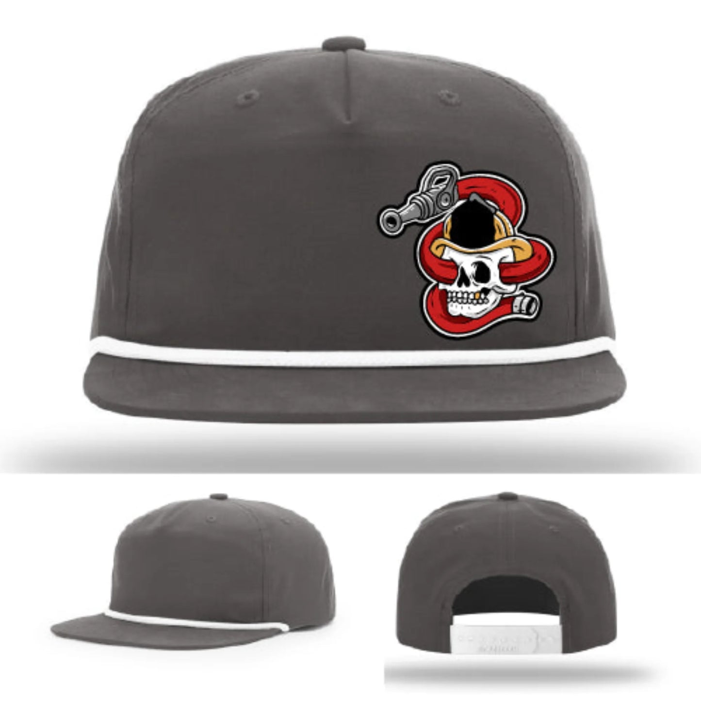 Get Hosed Hat | Firefighter Leather Patch Design