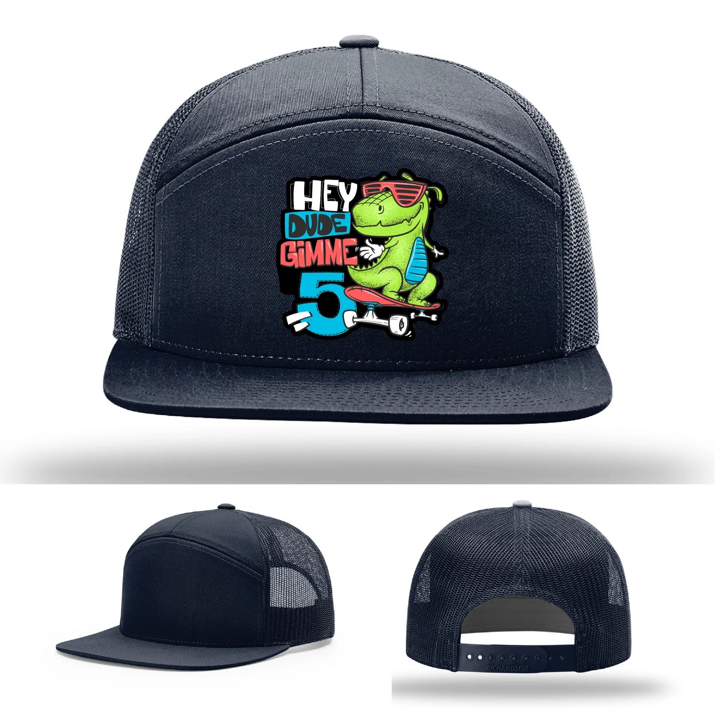 Gimme 5 Leather Patch Hat