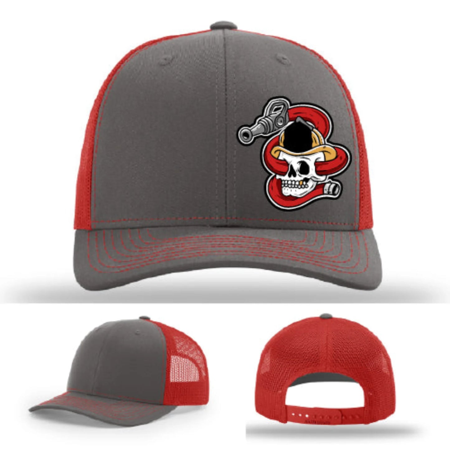 Get Hosed Hat | Firefighter Leather Patch Design