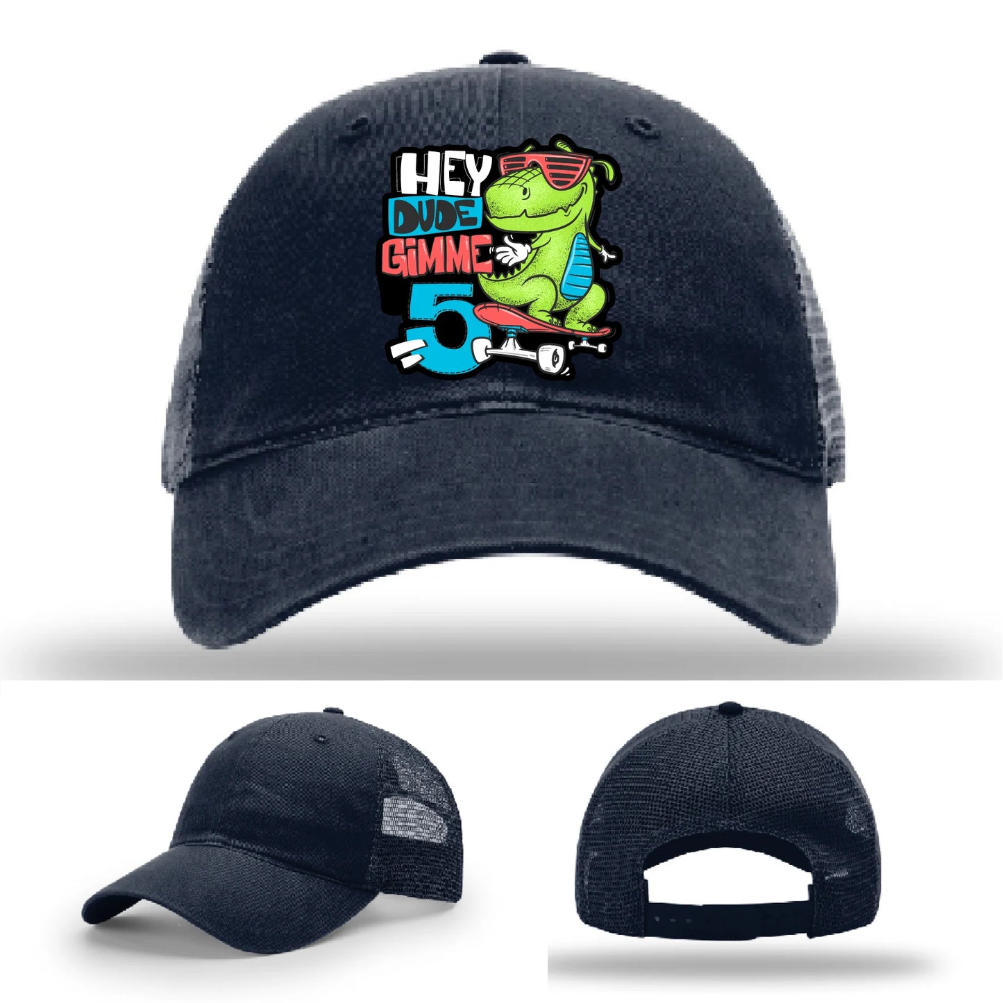 Gimme 5 Leather Patch Hat