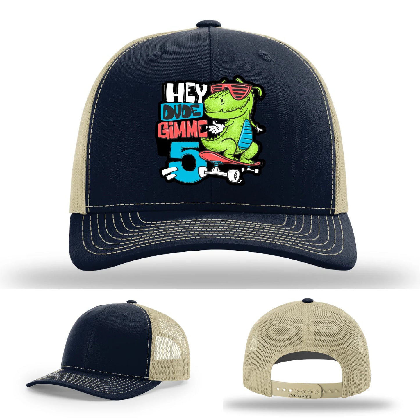 Gimme 5 Leather Patch Hat