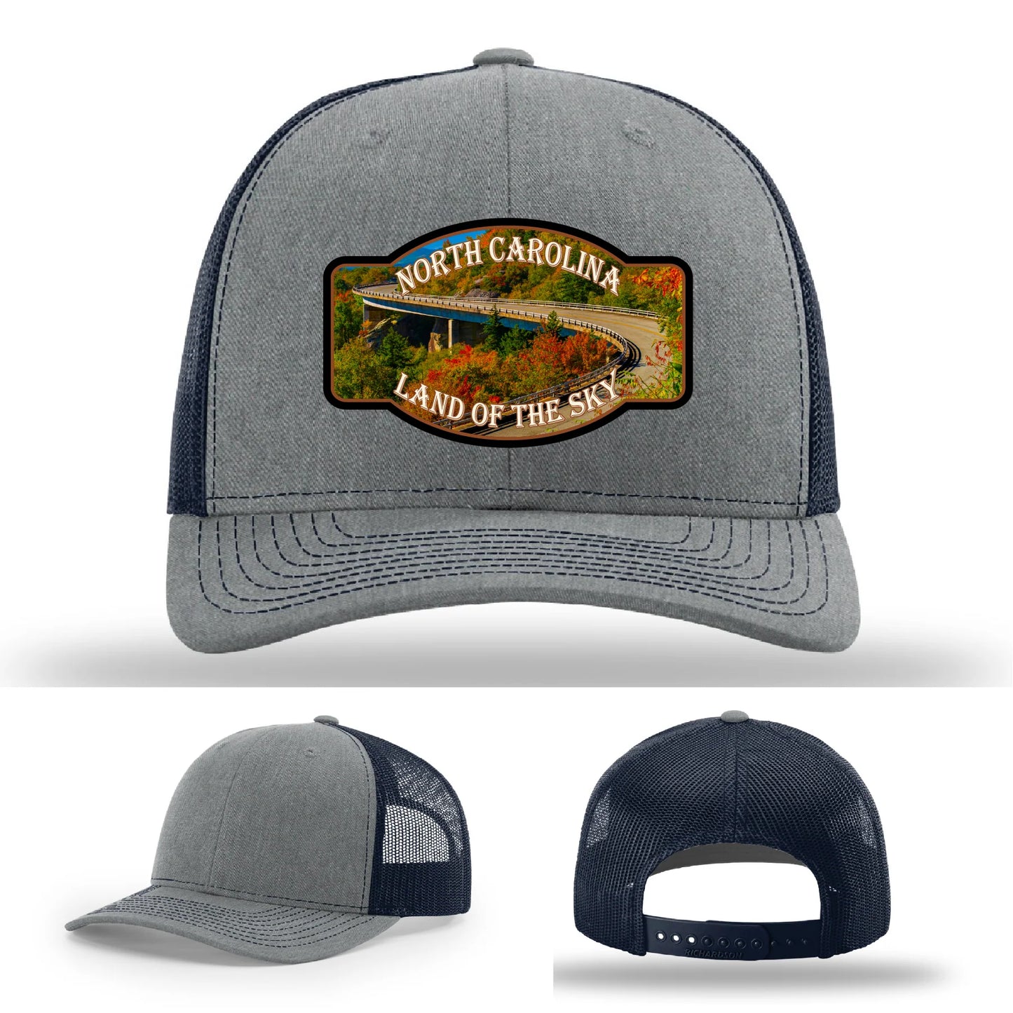 Land of the Sky Leather Patch Hat