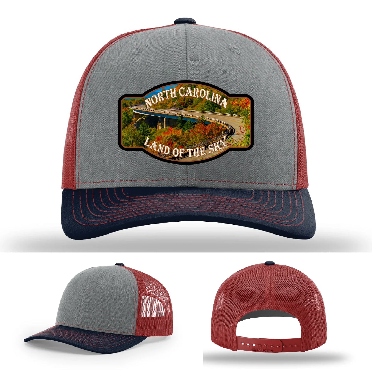 Land of the Sky Leather Patch Hat